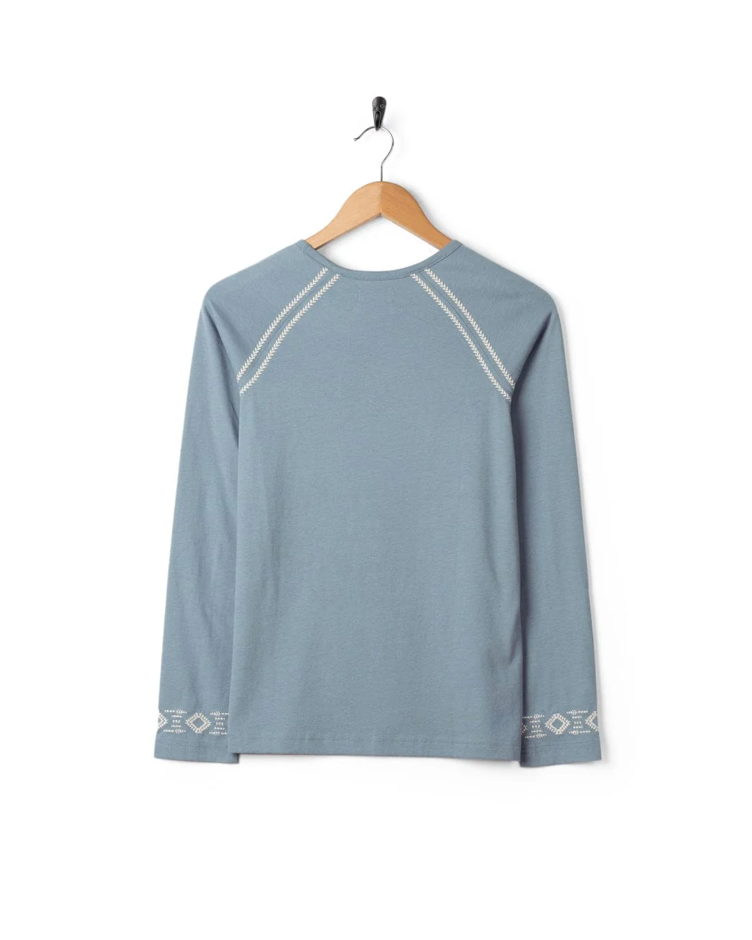 Nessa - Womens Long Sleeve T-Shirt - Blue - Image 7