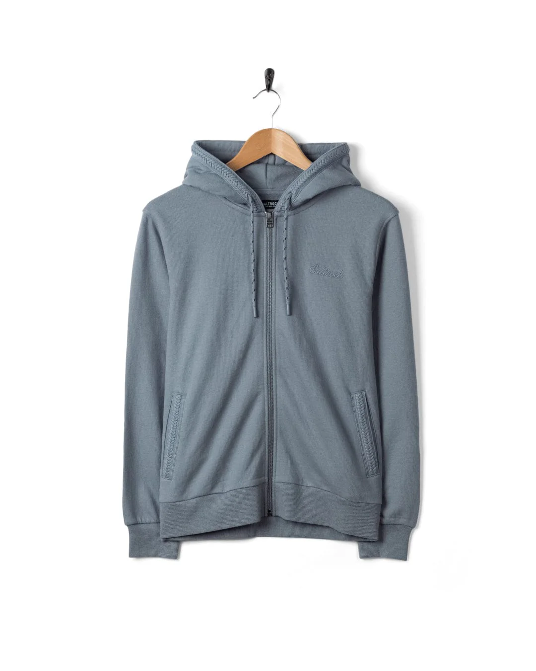 Nikka - Womens Zip Hoodie - Blue - Image 9