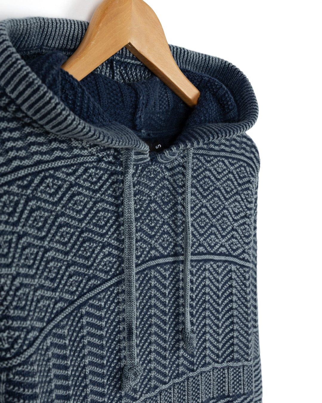 Noa - Womens Hooded Jumper - Blue - Image 12