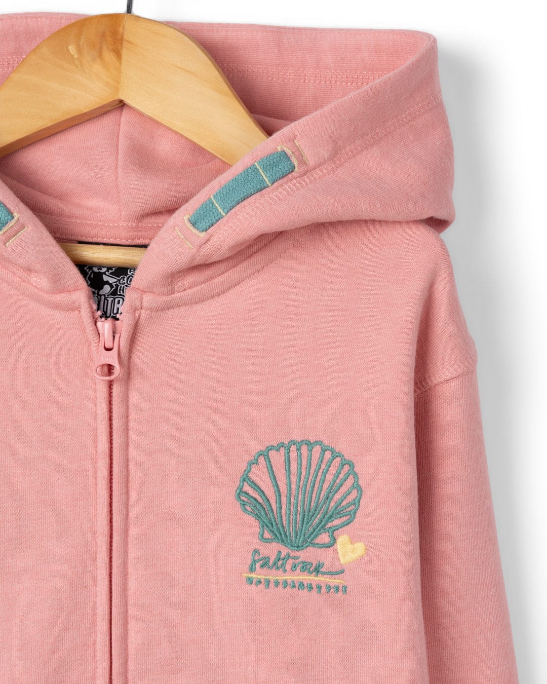 Norie - Kids Zip Hoodie - Pink - Image 4