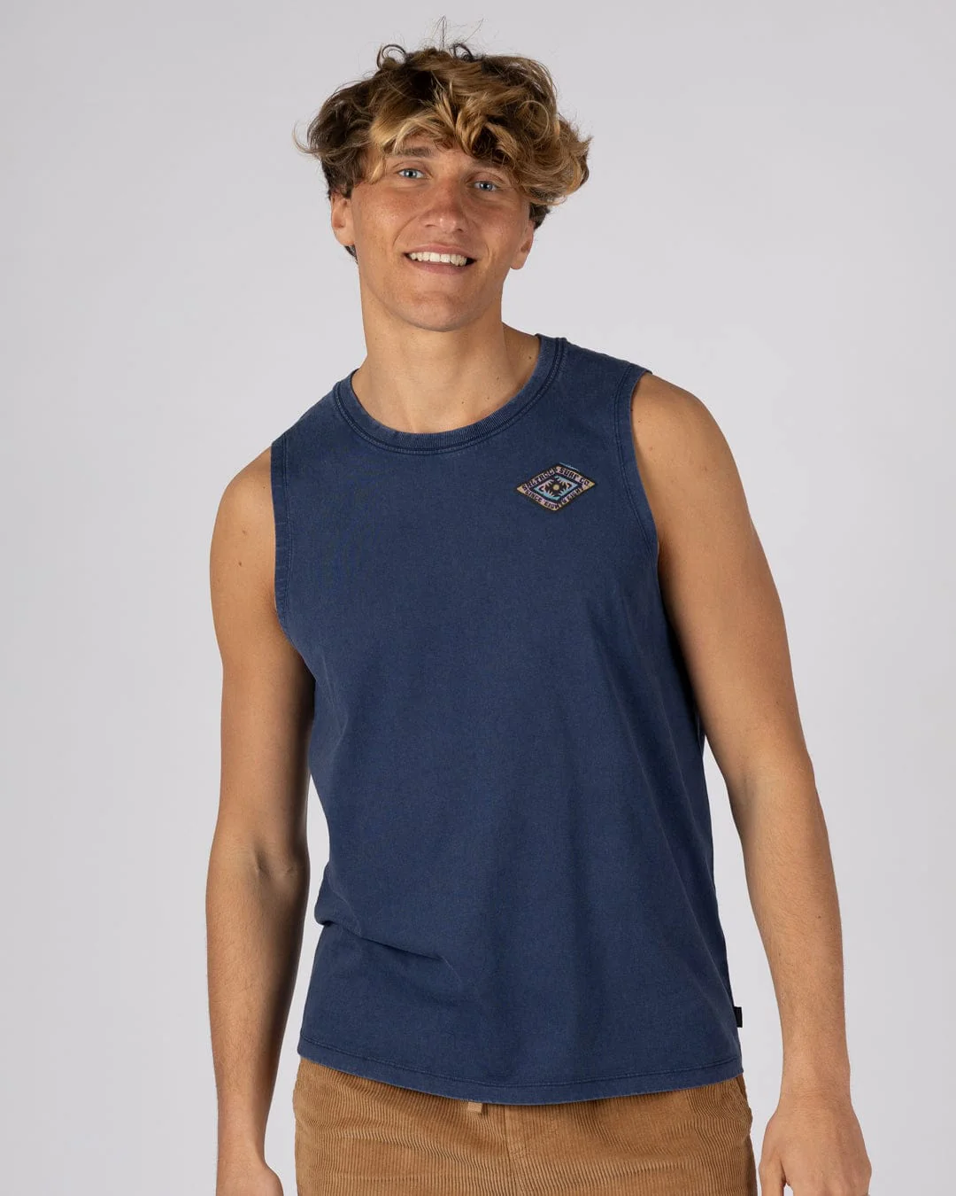 Offshore - Mens Vest - Blue - Image 2