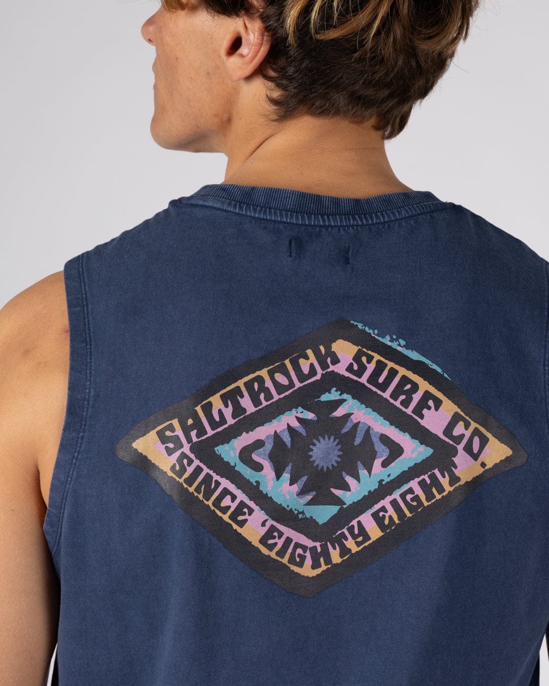 Offshore - Mens Vest - Blue - Image 3