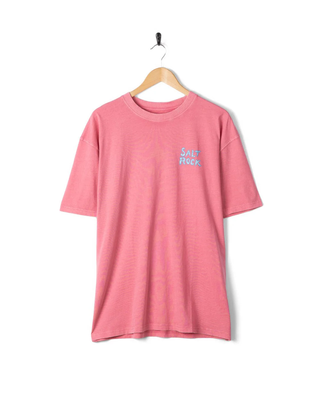 One More Wave - Mens Short Sleeve T-Shirt - Pink - Image 4