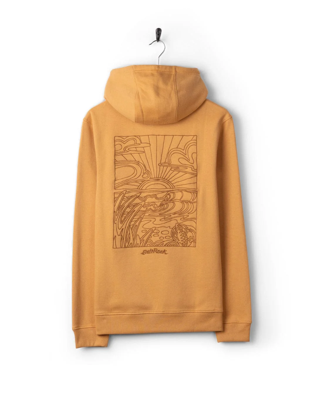 Open Finals Linear - Mens Pop Hoodie - Yellow - Image 8