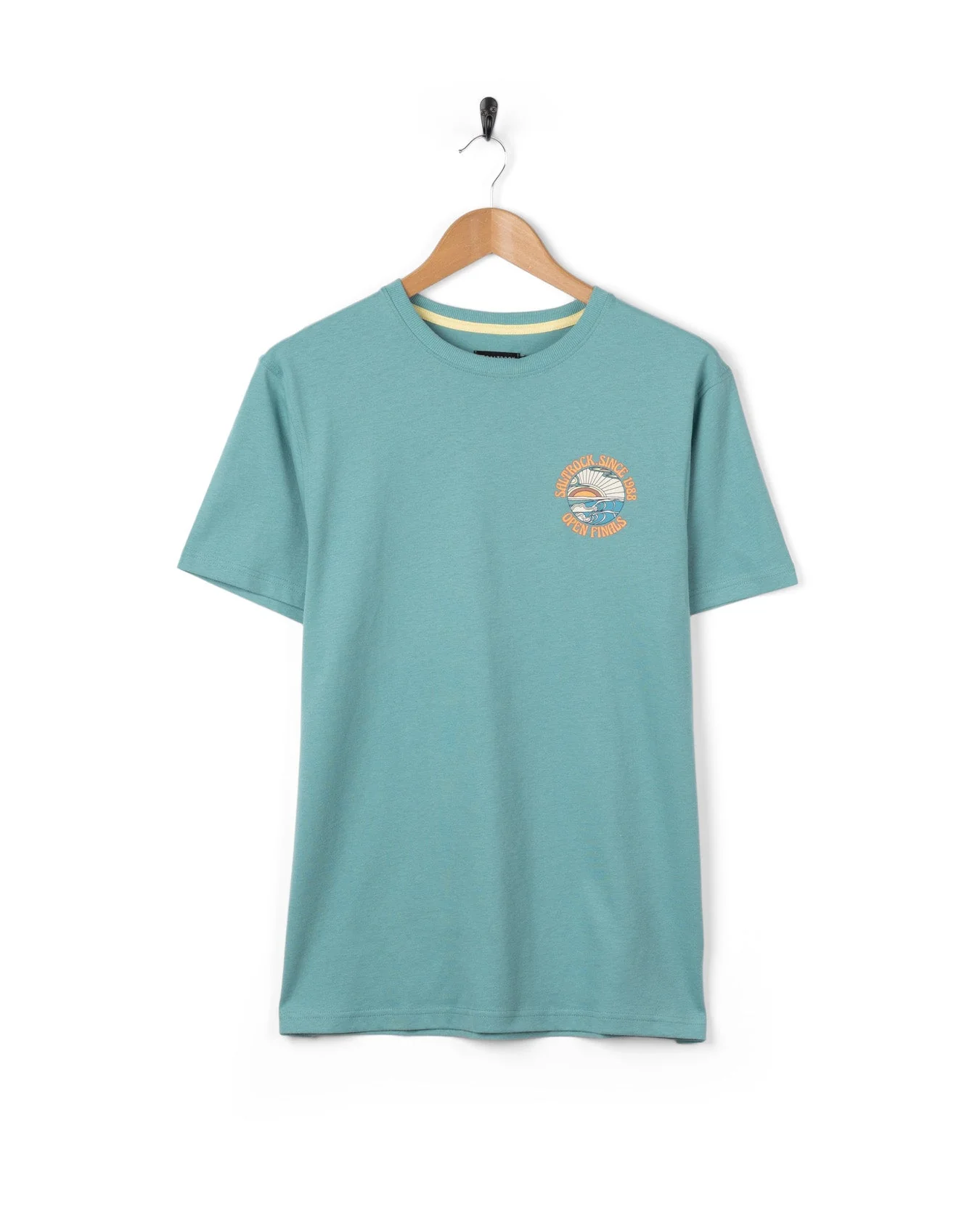 Open Finals - Mens Short Sleeve T-Shirt - Blue - Image 7