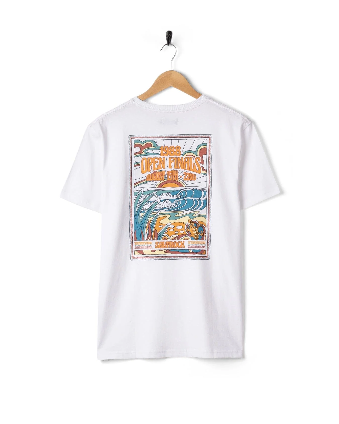 Open Finals - Mens Short Sleeve T-Shirt - White - Image 6