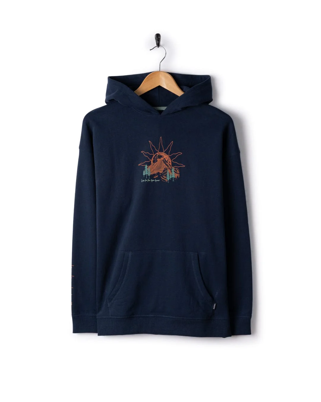 Open Road - Womens Pop Hoodie - Blue - Image 12