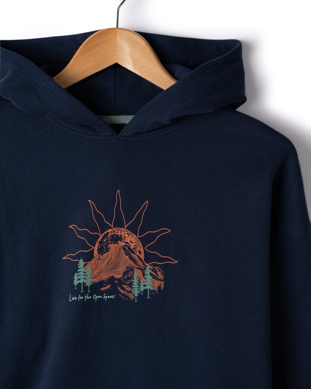 Open Road - Womens Pop Hoodie - Blue - Image 14