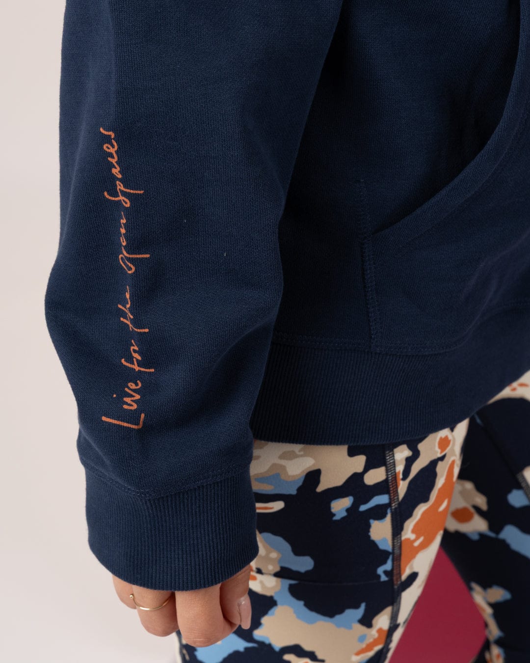 Open Road - Womens Pop Hoodie - Blue - Image 7