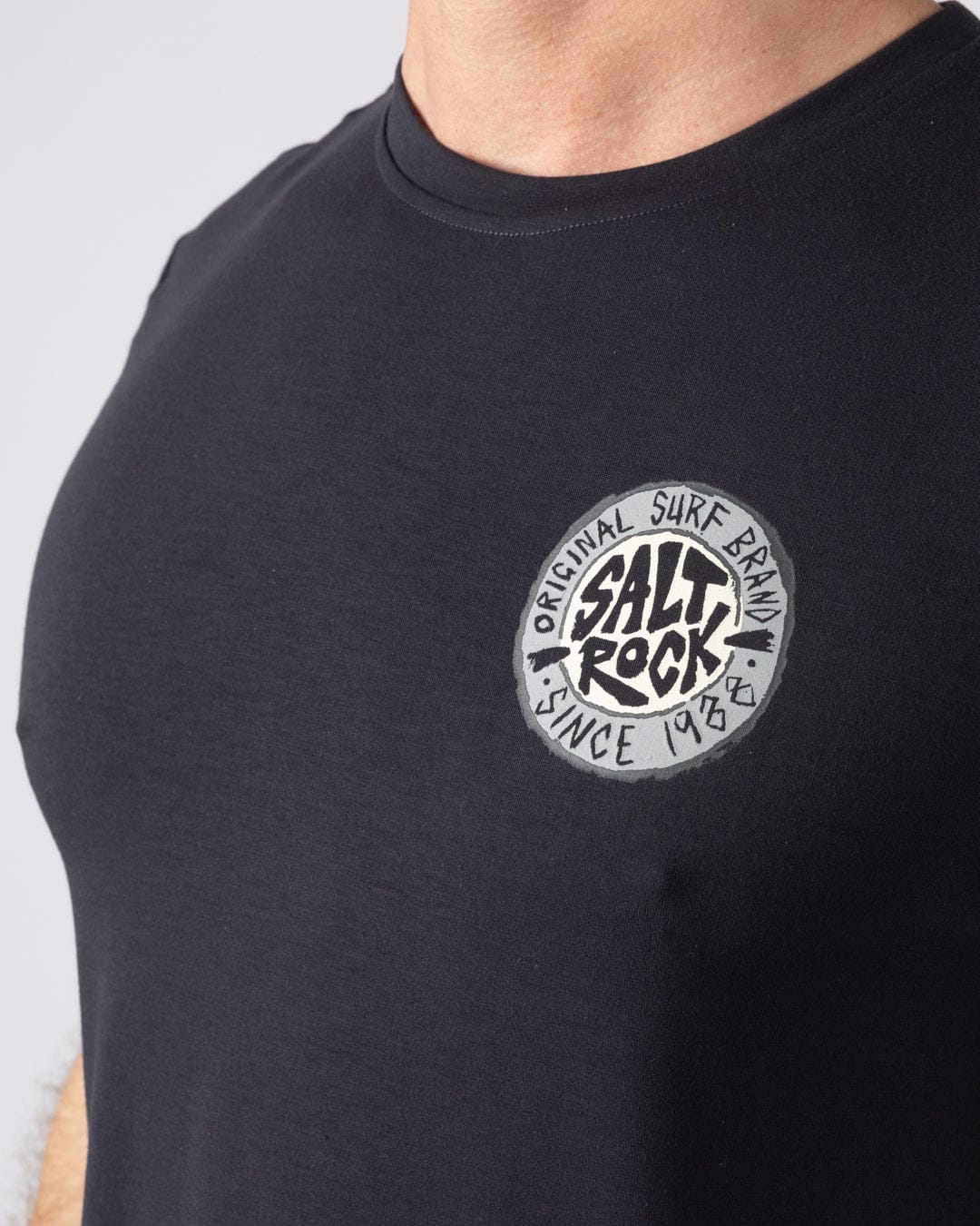 Original SR Hybrid - Mens Short Sleeve T-Shirt - Black - Image 4