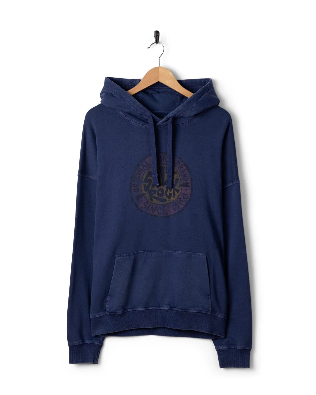 SR Original Warp - Mens Oversized Pop Hoodie - Purple - Image 5