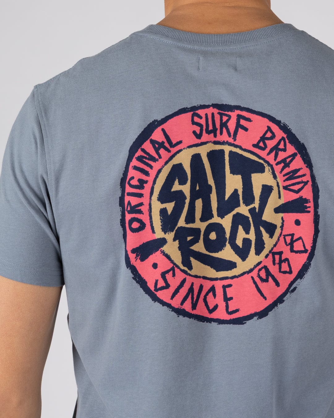 Original SR - Mens Short Sleeve T-Shirt - Blue - Image 6