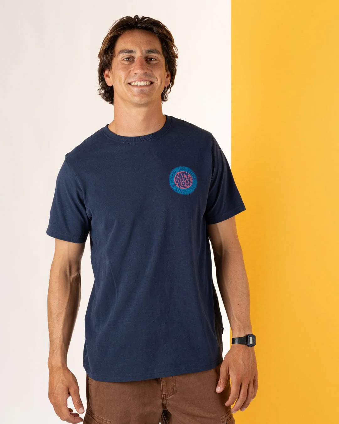 Original SR - Mens Short Sleeve T-Shirt - Blue - Image 2