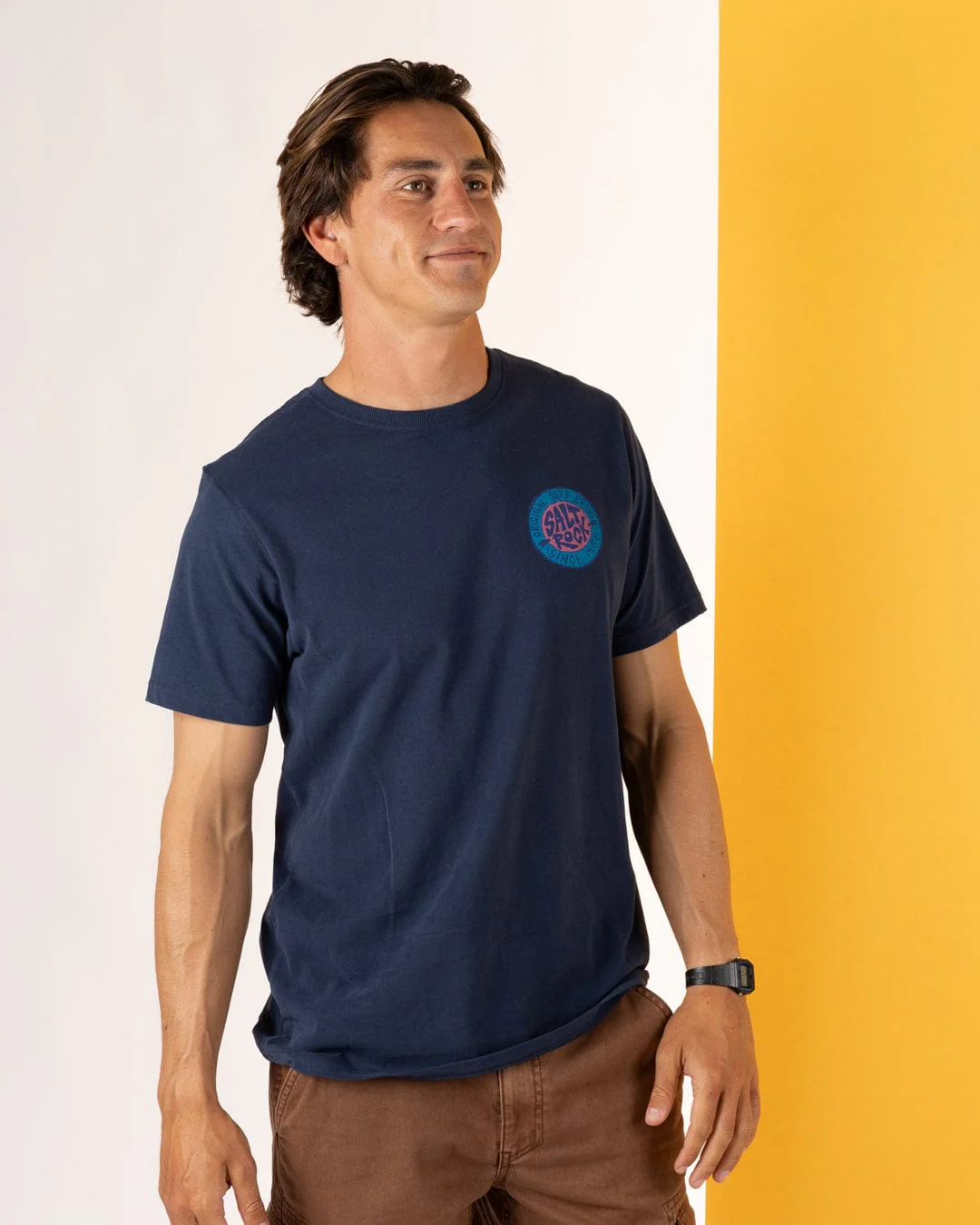 Original SR - Mens Short Sleeve T-Shirt - Blue - Image 4