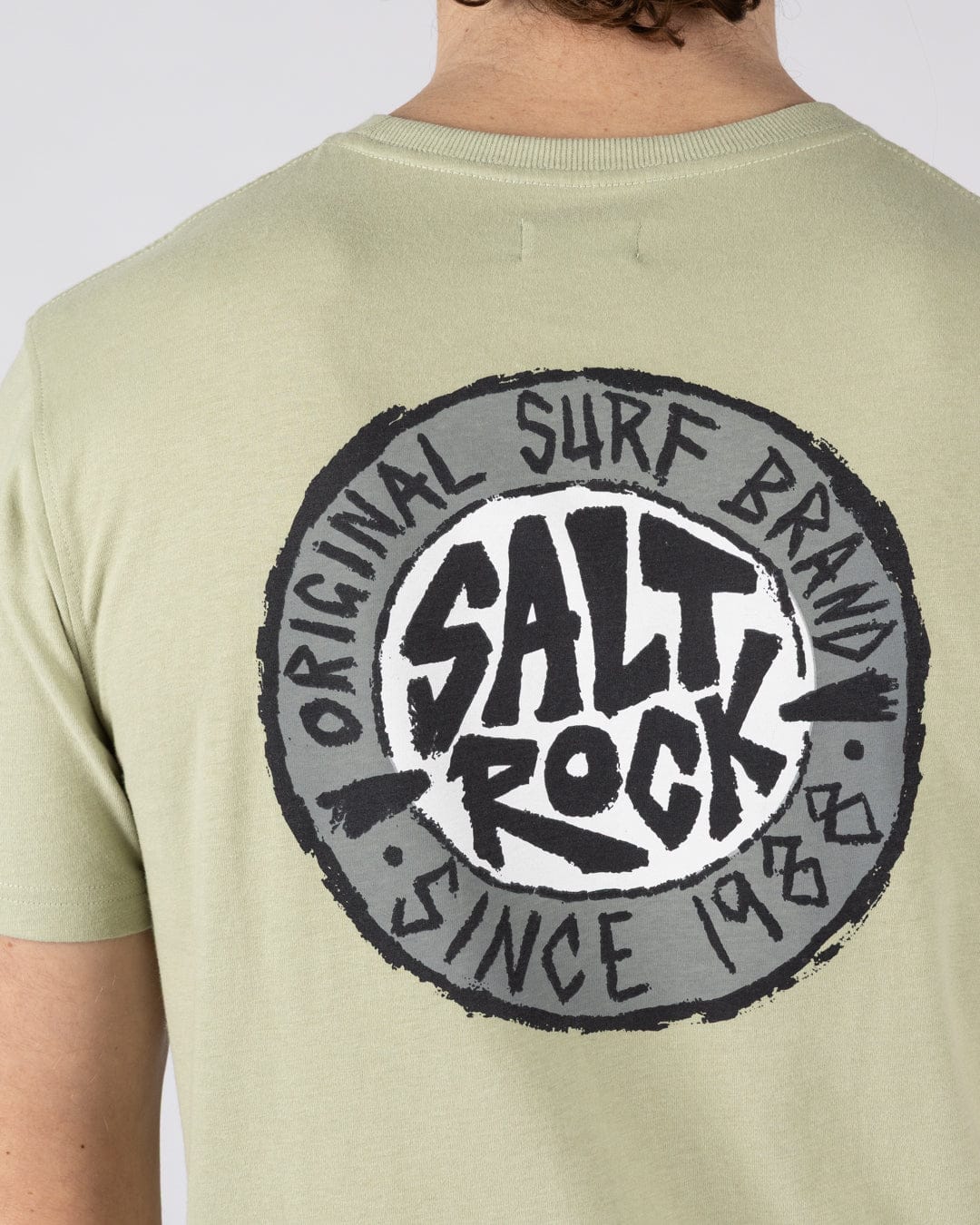 Original SR - Mens Short Sleeve T-Shirt - Light Green - Image 2