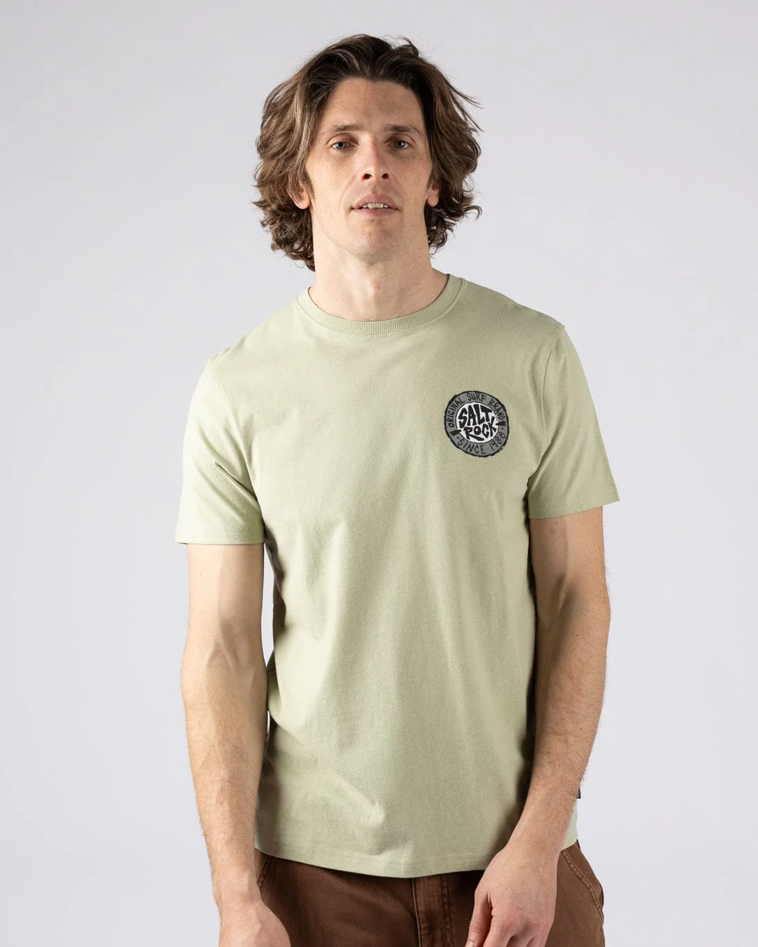 Original SR - Mens Short Sleeve T-Shirt - Light Green - Image 3