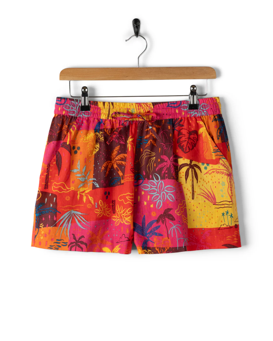 Palm Block - Womens Shorts - Multi - Image 3