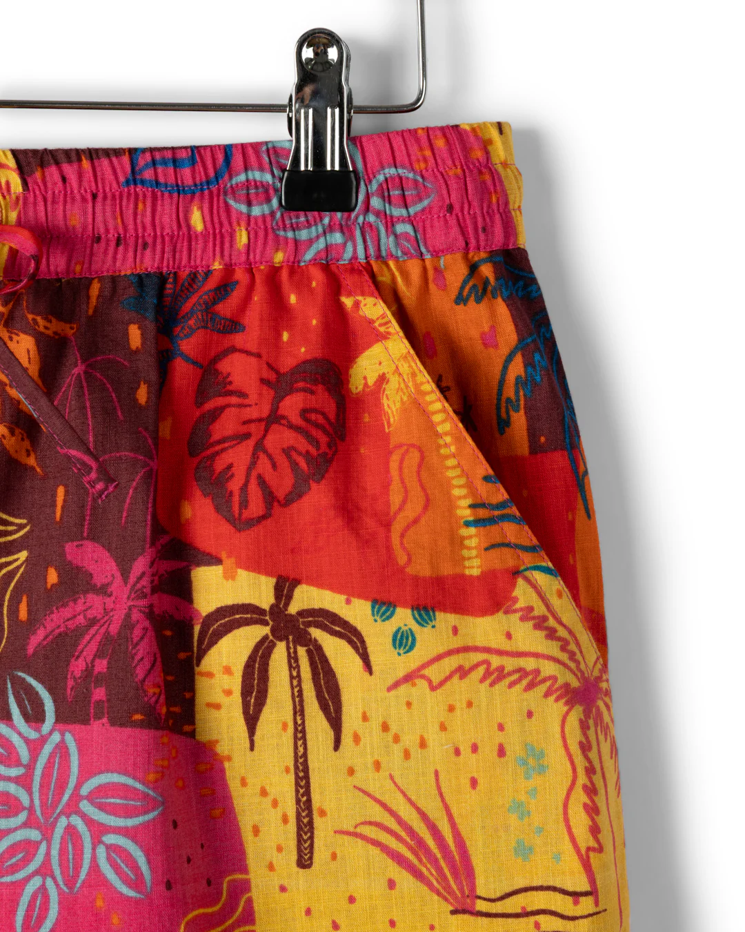 Palm Block - Womens Shorts - Multi - Image 7