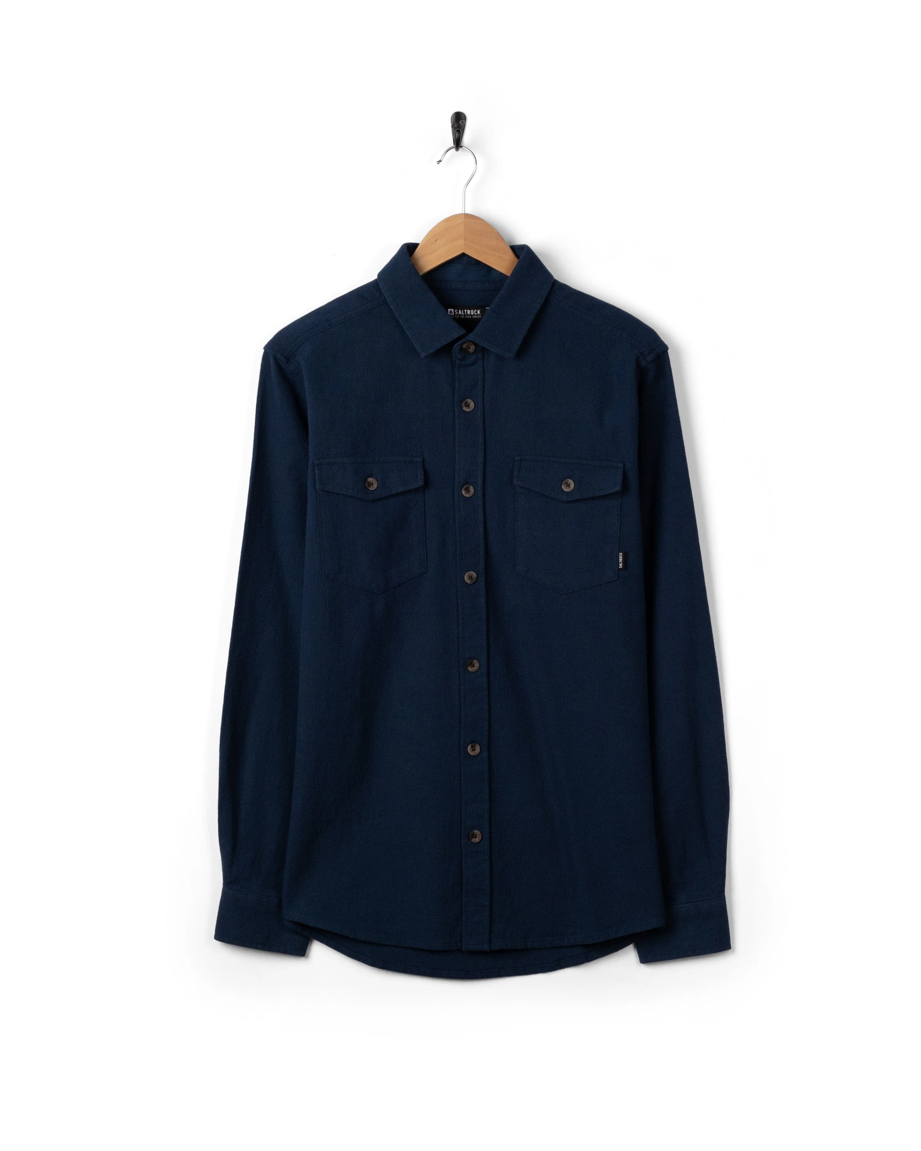 Penare 2 - Mens Long Sleeve Shirt - Blue - Image 3
