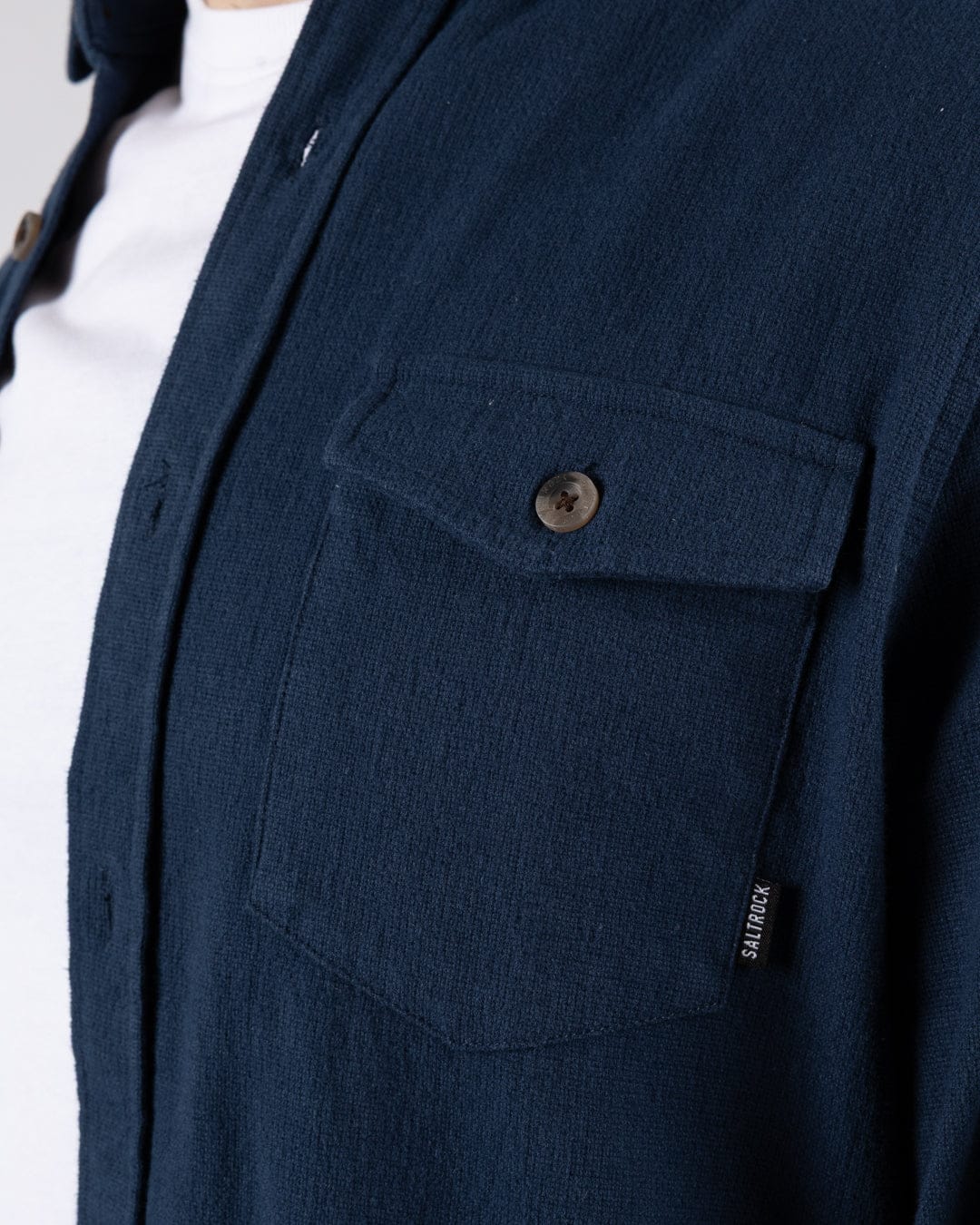 Penare 2 - Mens Long Sleeve Shirt - Blue - Image 7
