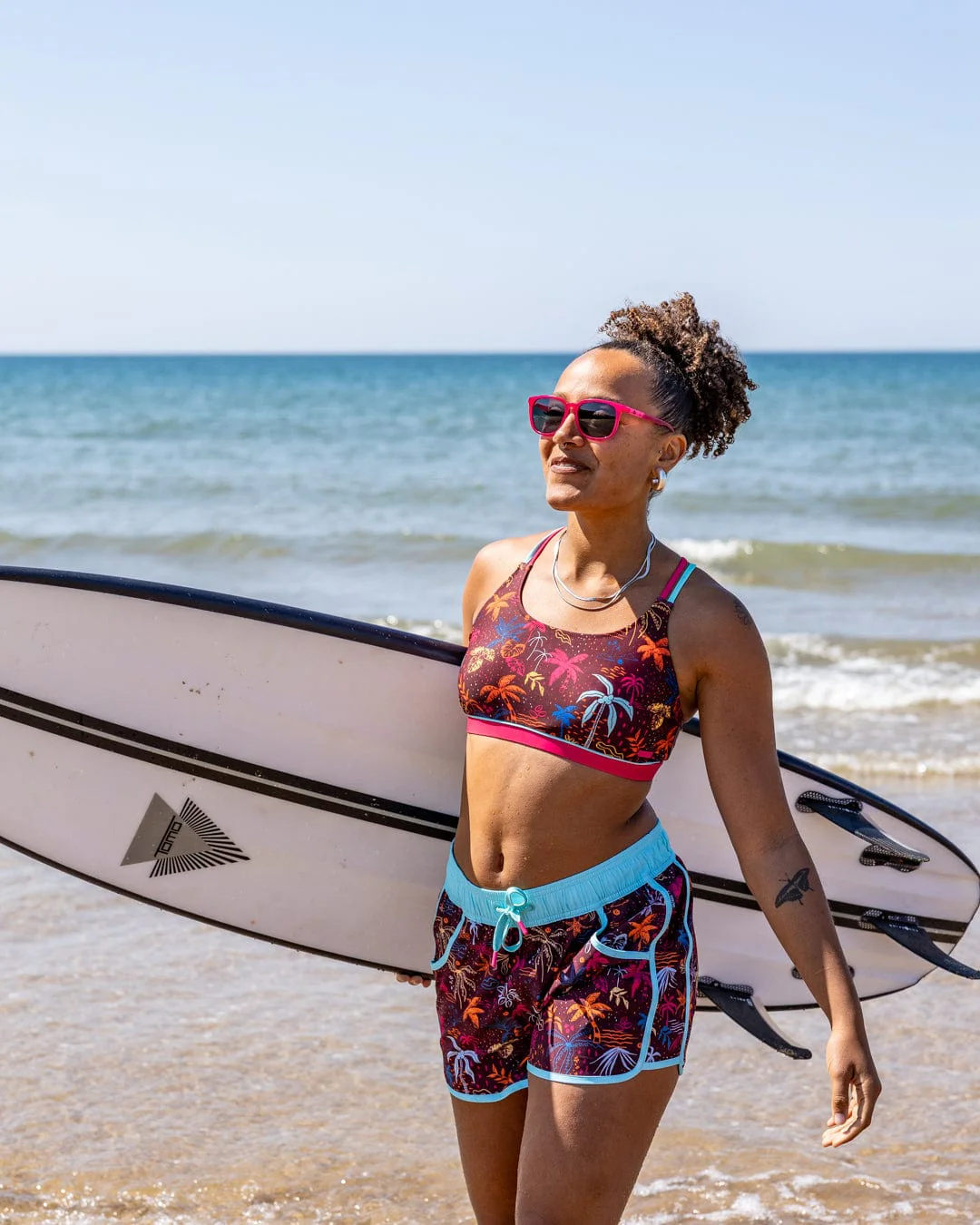 Pia - Womens Boardshort - Purple - Image 7