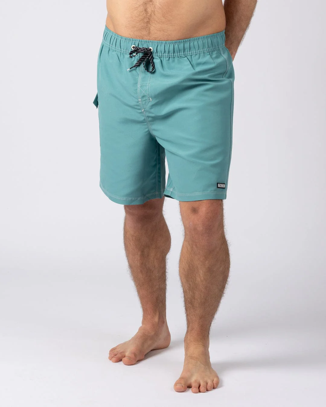 Pipeline 19 - Mens Swimshort - Teal - Image 2