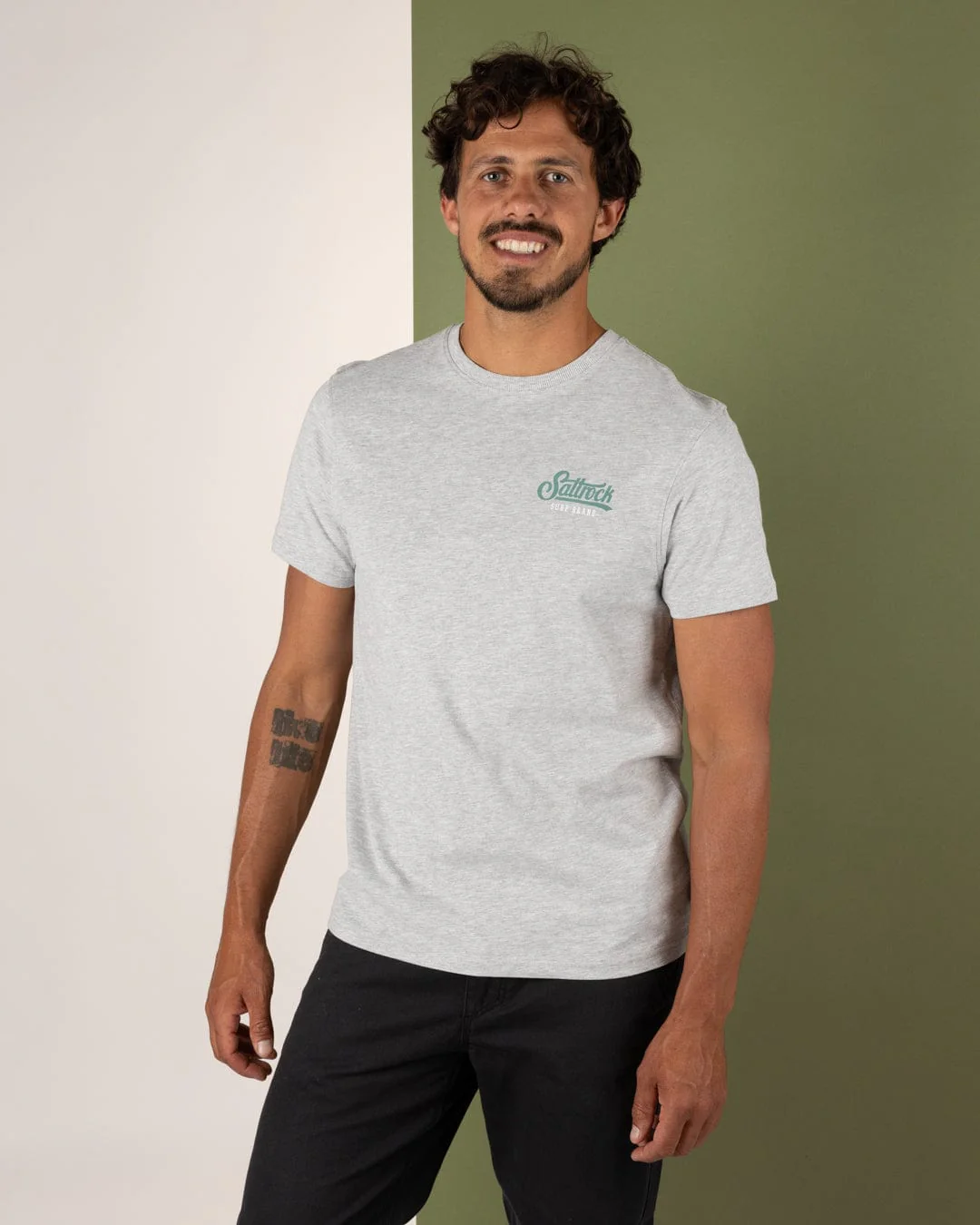 Pitcher - Mens Short Sleeve T-Shirt - Grey - Image 3