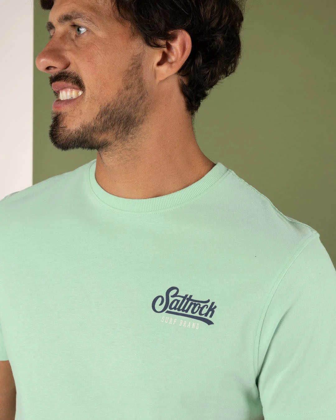 Pitcher - Mens Short Sleeve T-Shirt - Light Green - Image 5