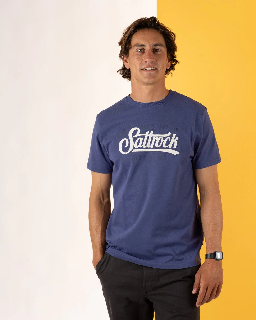 Pitcher - Mens Short Sleeve T-Shirt - Purple - Image 2
