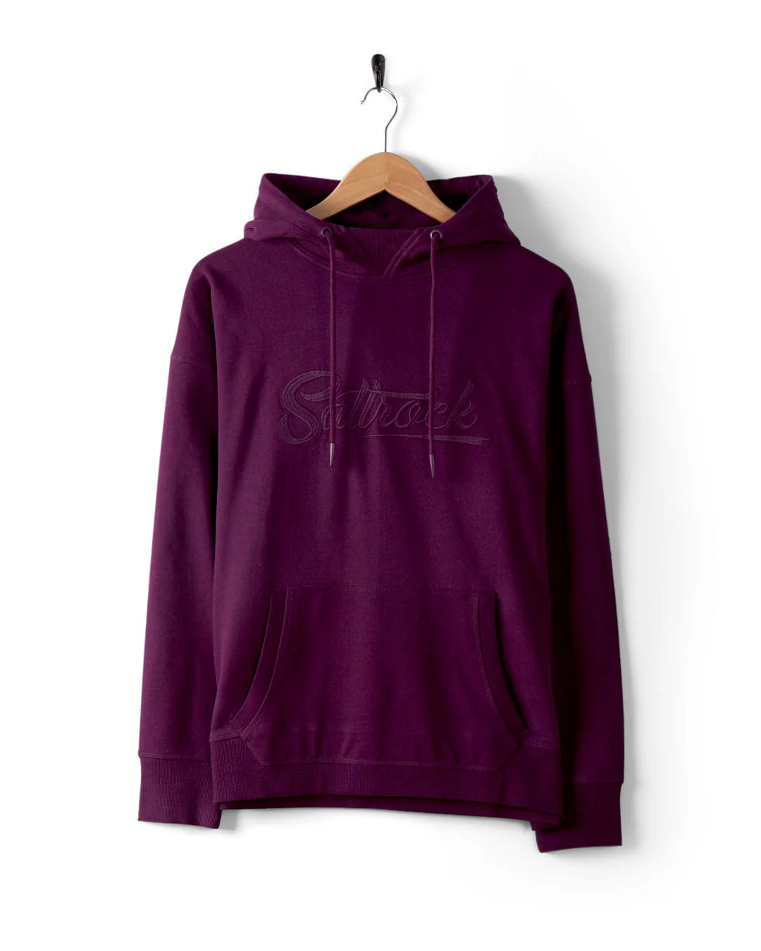 Premium Trademark - Womens Oversized Pop Hoodie - Purple - Image 3