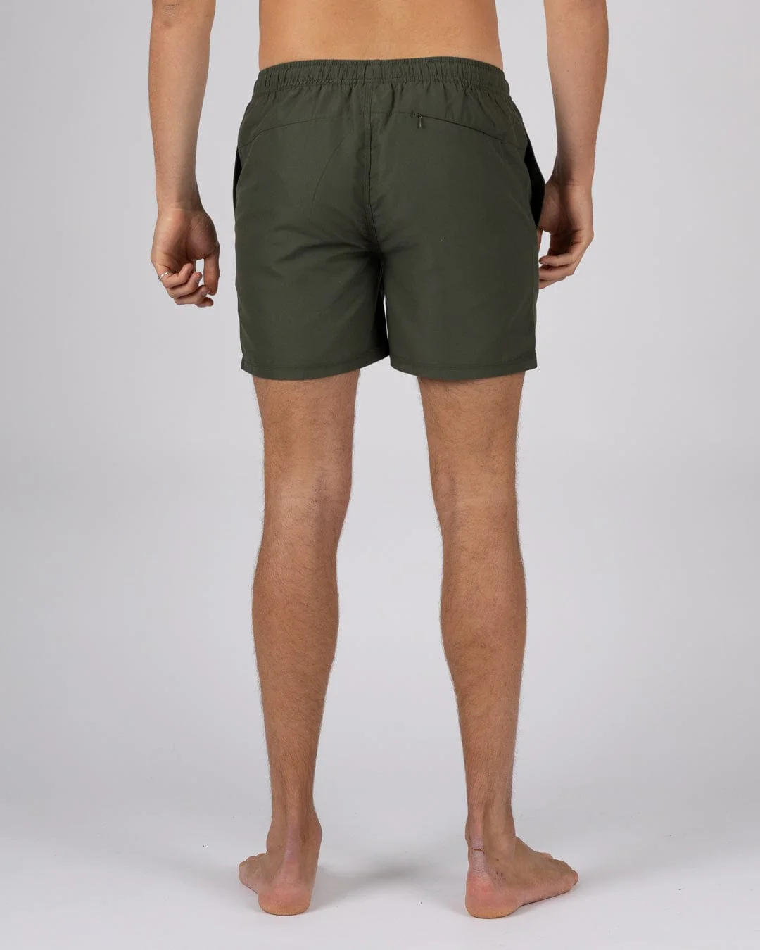 Putts - Mens Swimshorts - Dark Green - Image 3