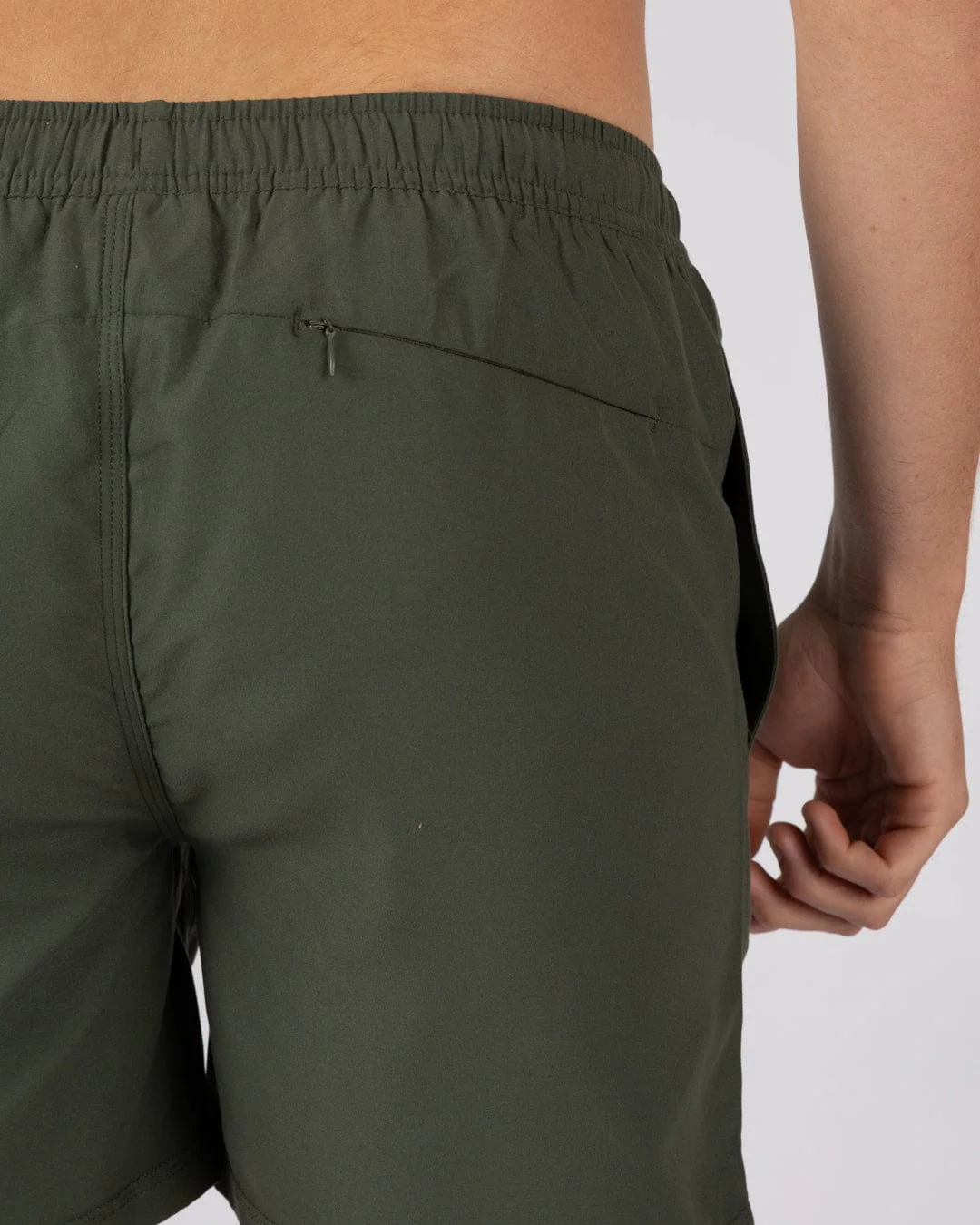 Putts - Mens Swimshorts - Dark Green - Image 4