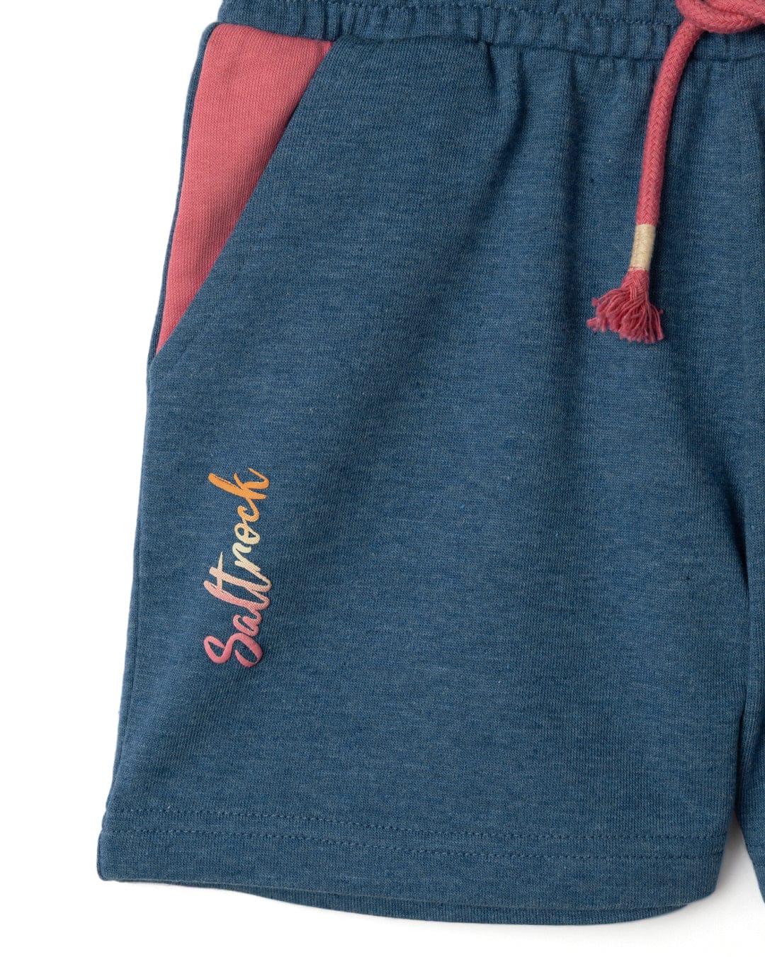 Rainbow Ocean  - Kids Short - Dark Blue - Image 3