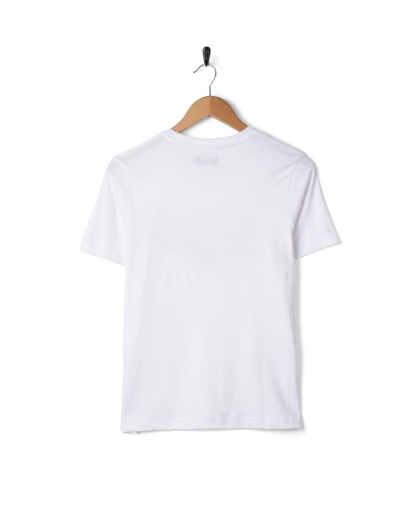 Rainbow Script  - Womens Short Sleeve T-Shirt - White - Image 5