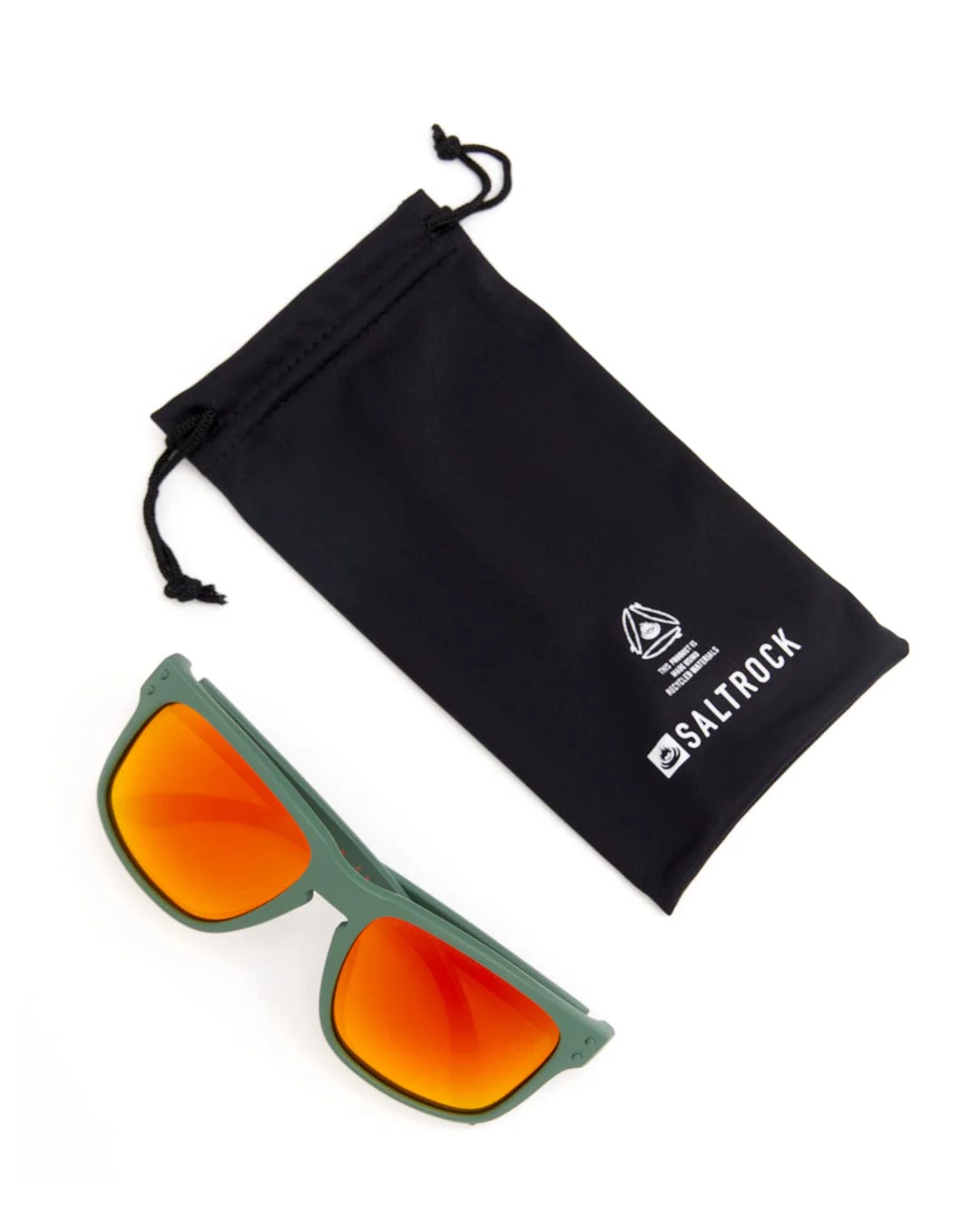 Ranger - Recycled Polarised Sunglasses - Green - Image 2