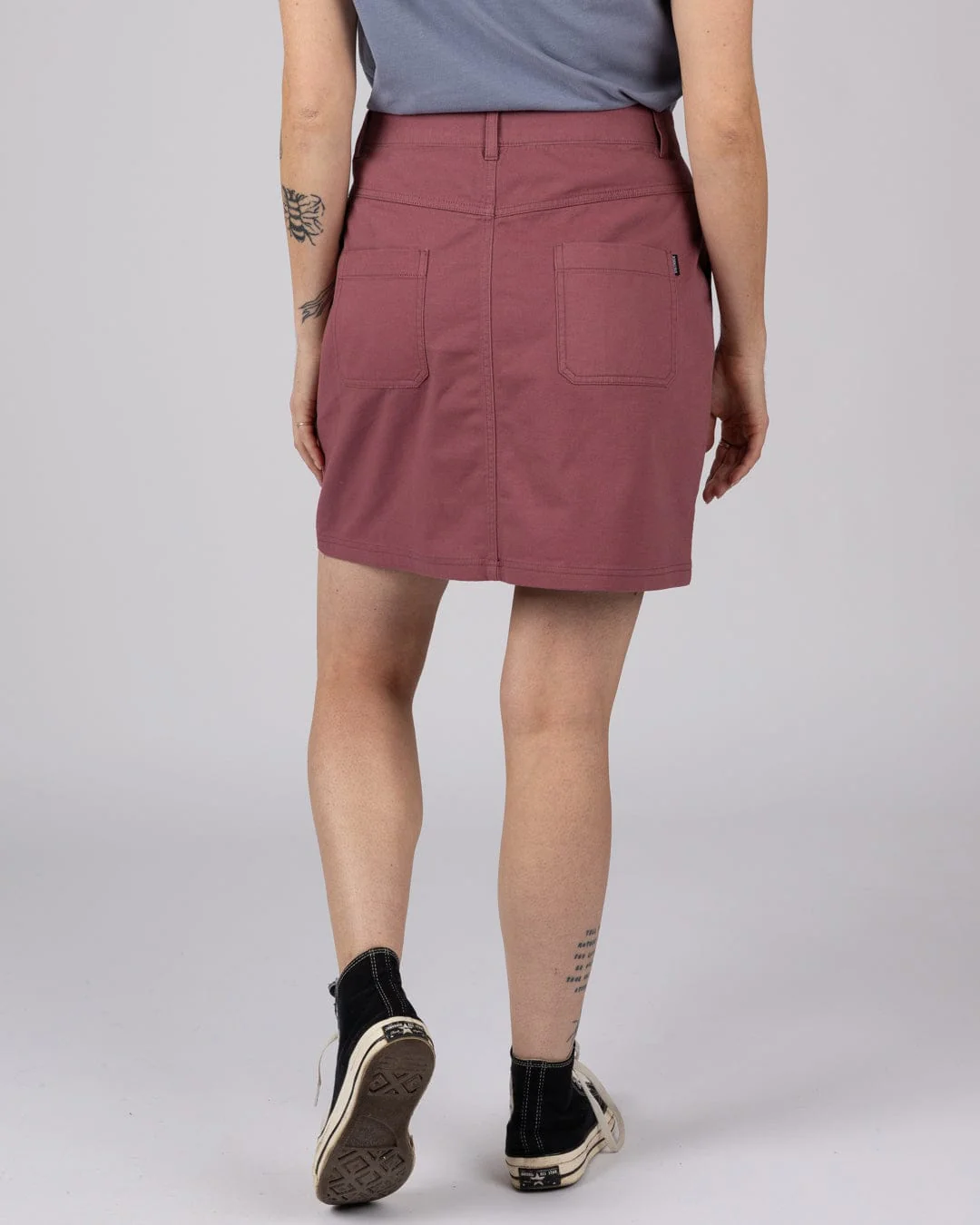 Remi - Womens Skirt - Dark Pink - Image 3
