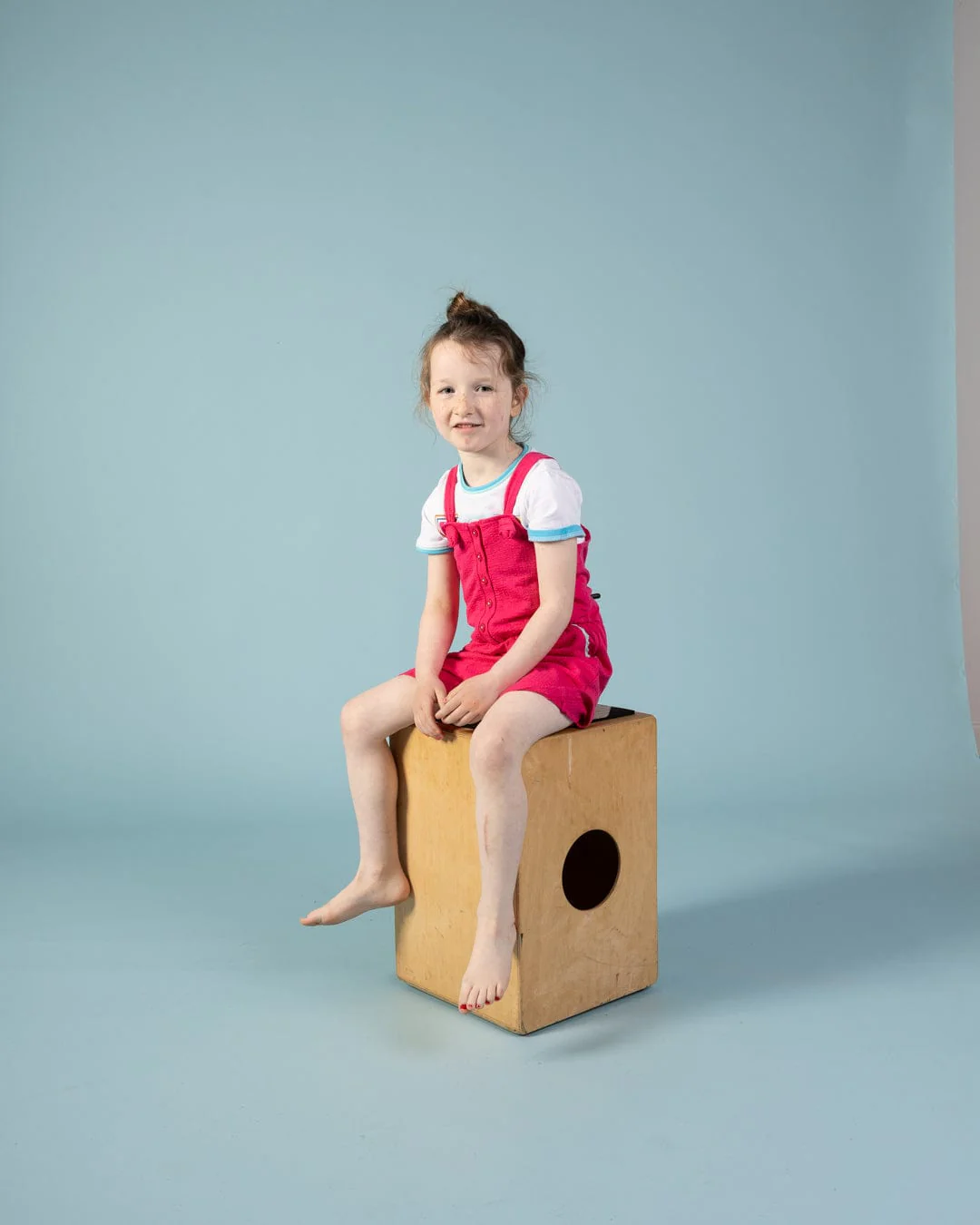 Rena - Kids Playsuit - Pink - Image 4