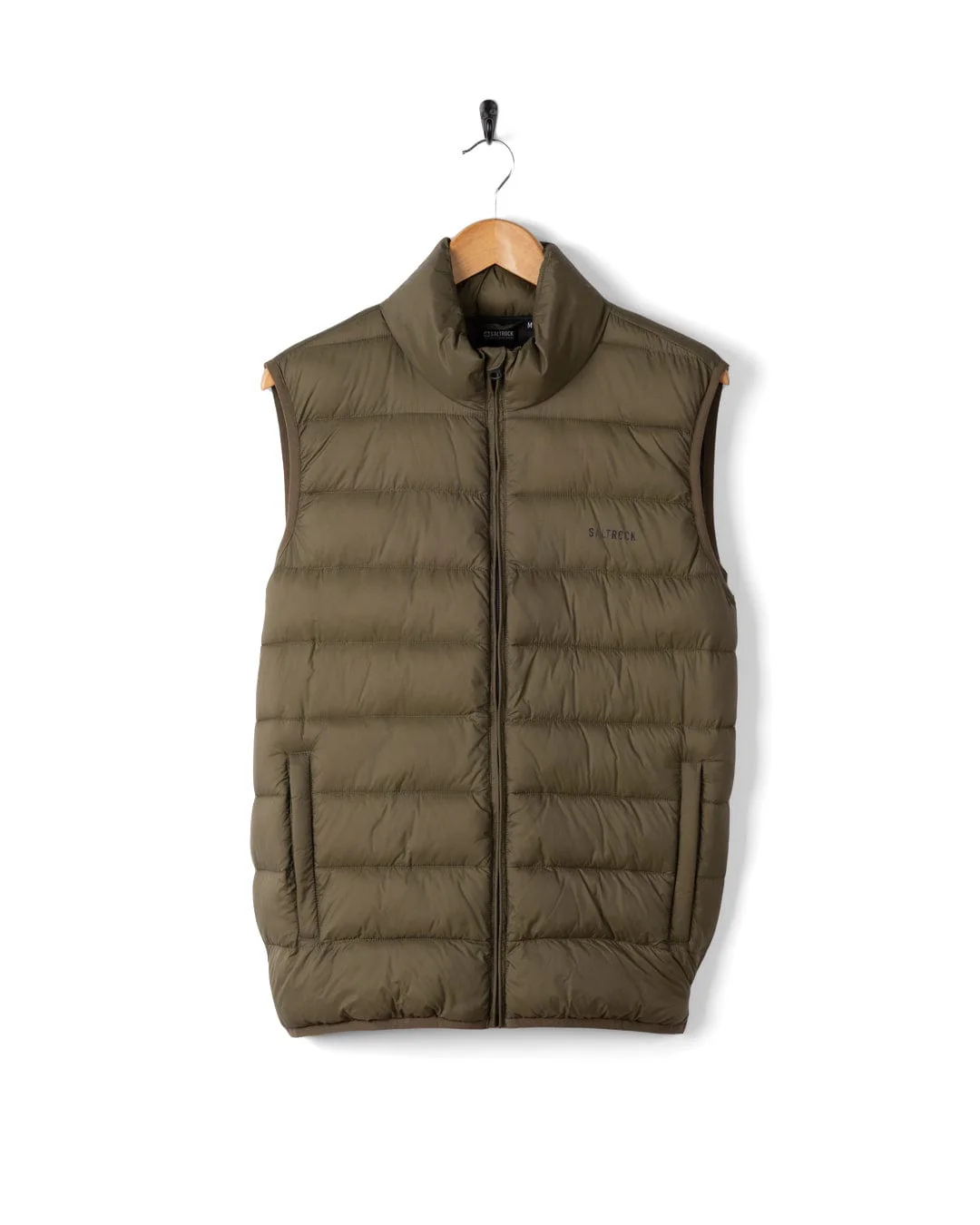 Resin - Mens Padded Gilet - Green - Image 10