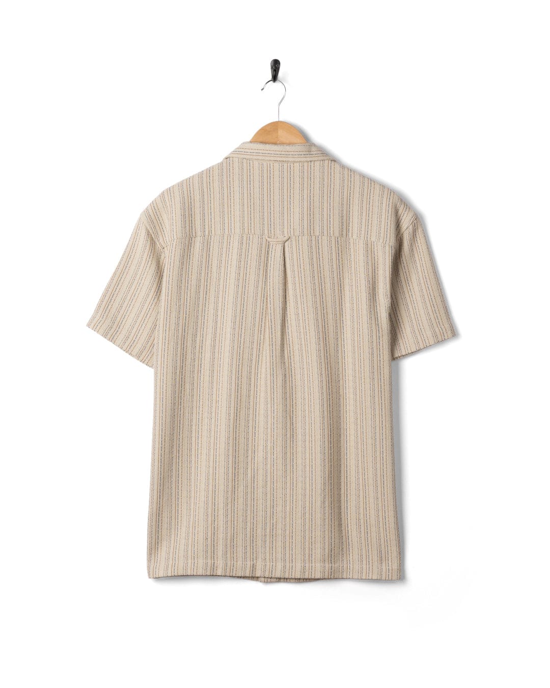 Resort Shirt - Mens Short Sleeve Shirt - Cream - Image 7