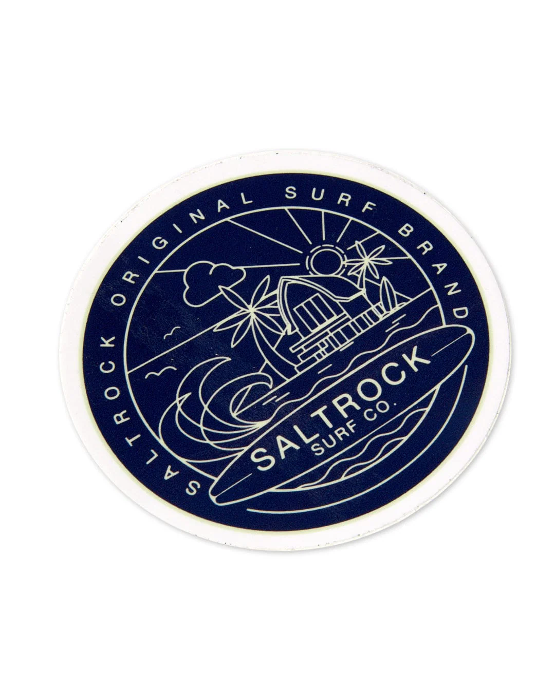 Retreat Sticker - Blue - Image 2