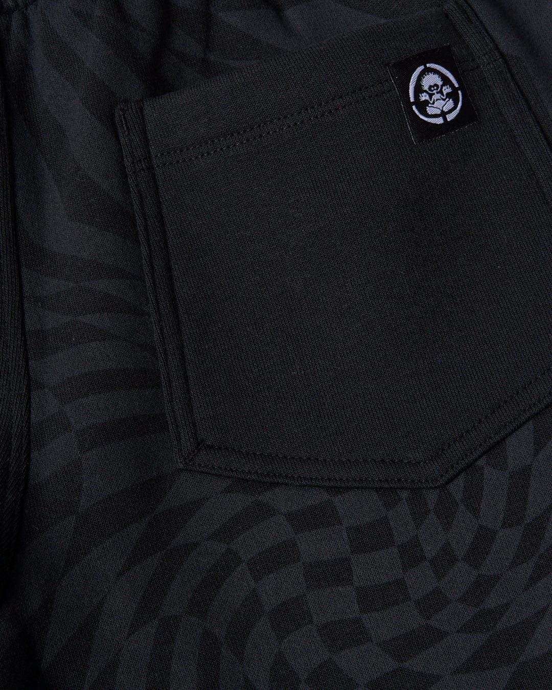 Rip It - Recycled Kids Sweatshort - Black - Image 4