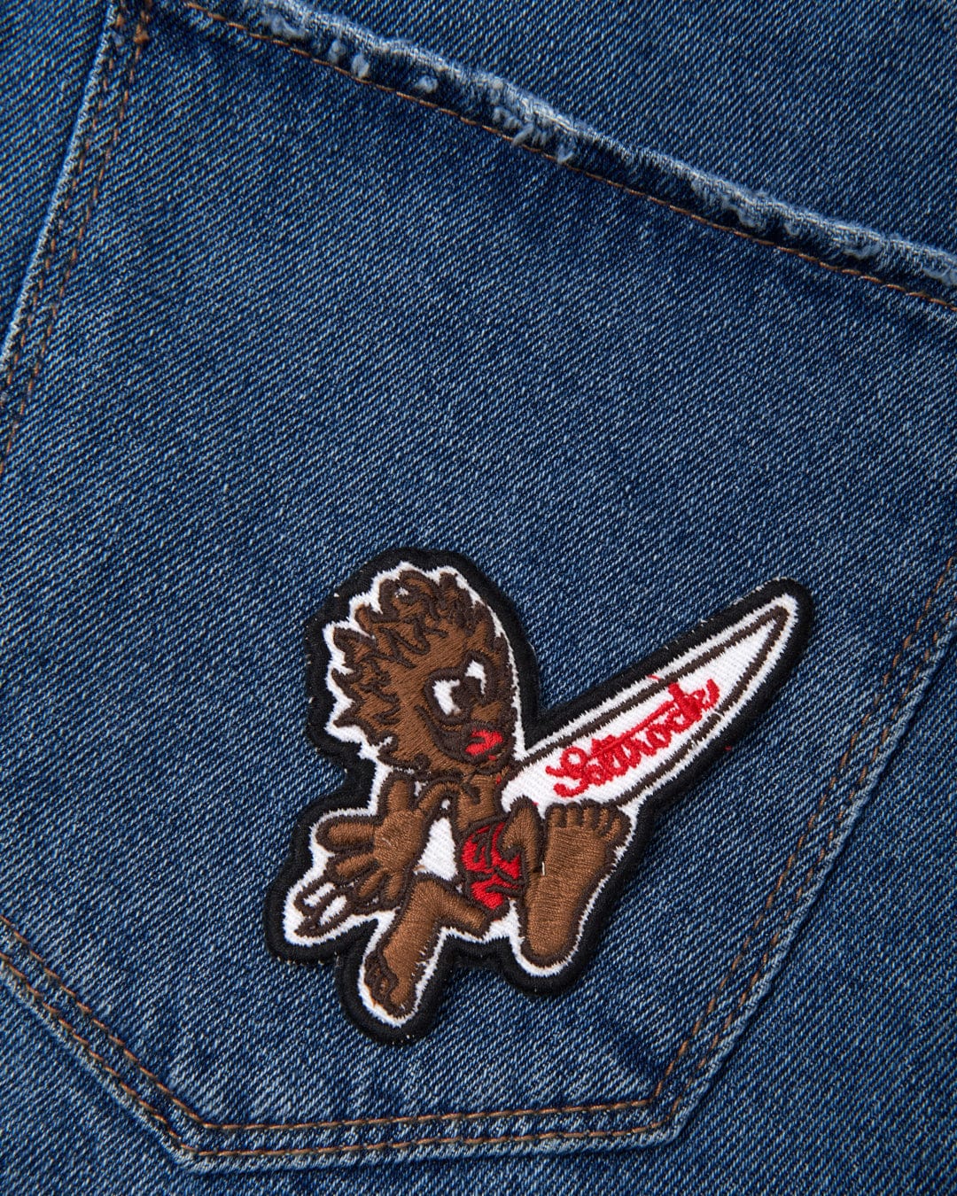 Running Man - Patches - Brown - Image 3