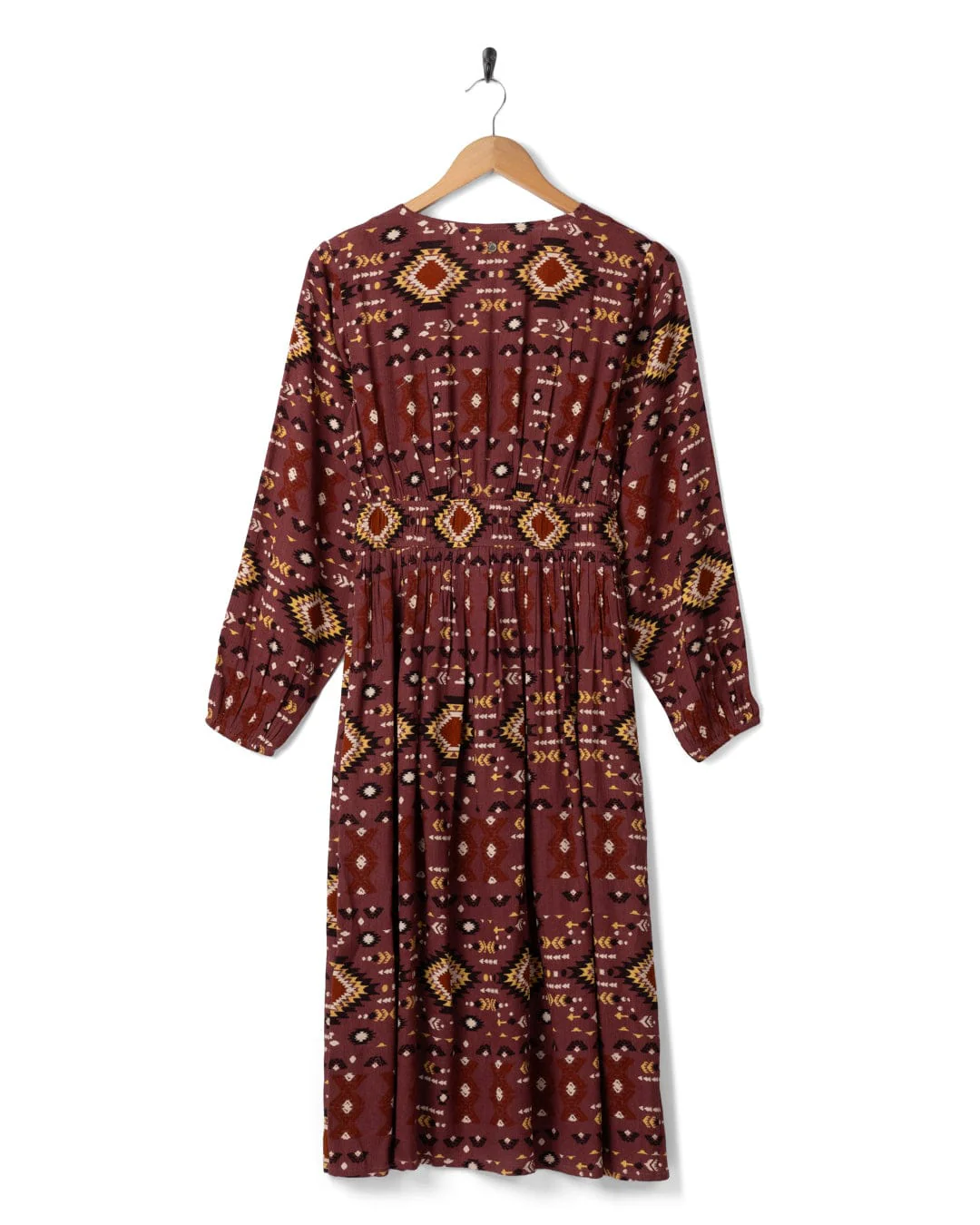 Sabina - Womens Midi Dress - Dark Pink - Image 11