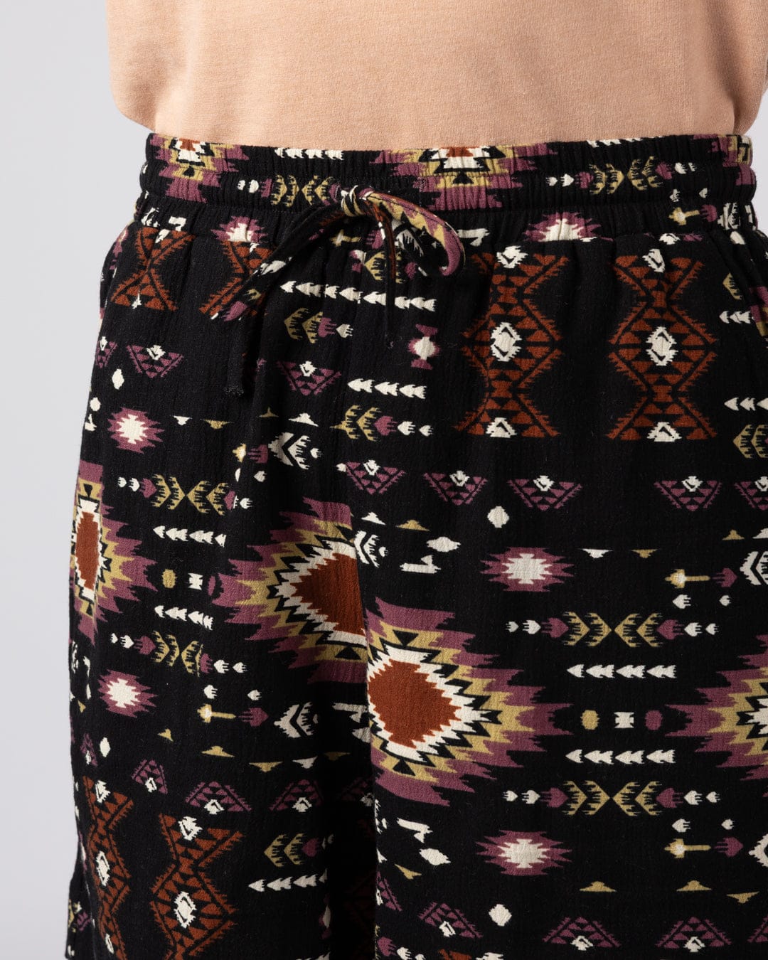 Sabina - Womens Woven Short - Dark Grey - Image 2