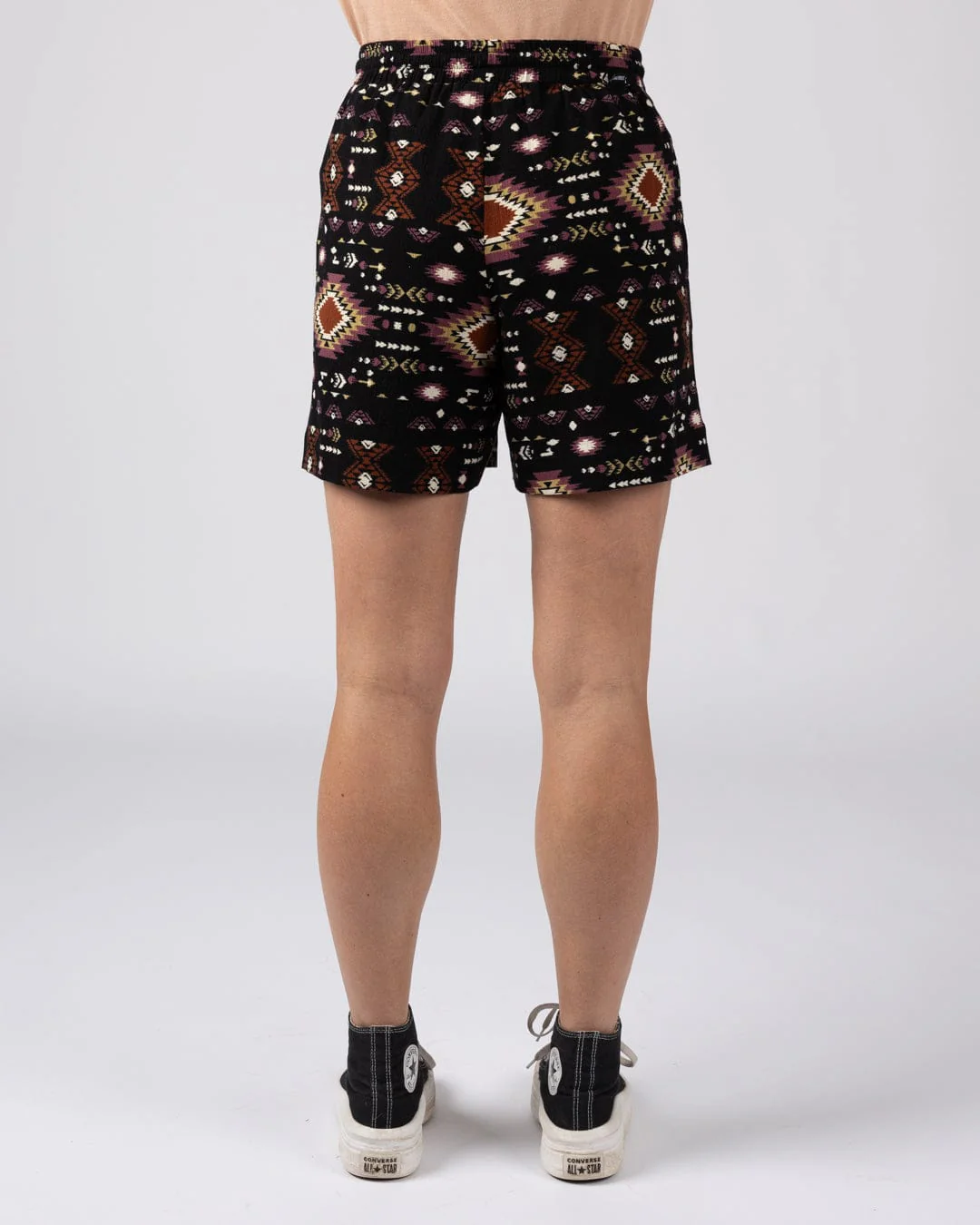 Sabina - Womens Woven Short - Dark Grey - Image 3