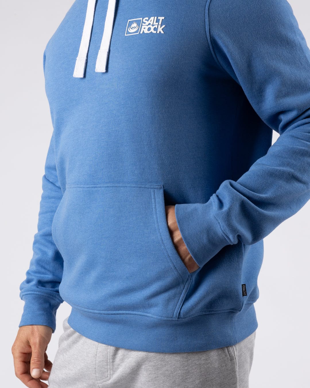 Saltrock Original - Mens Pop Hoodie - Blue - Image 5