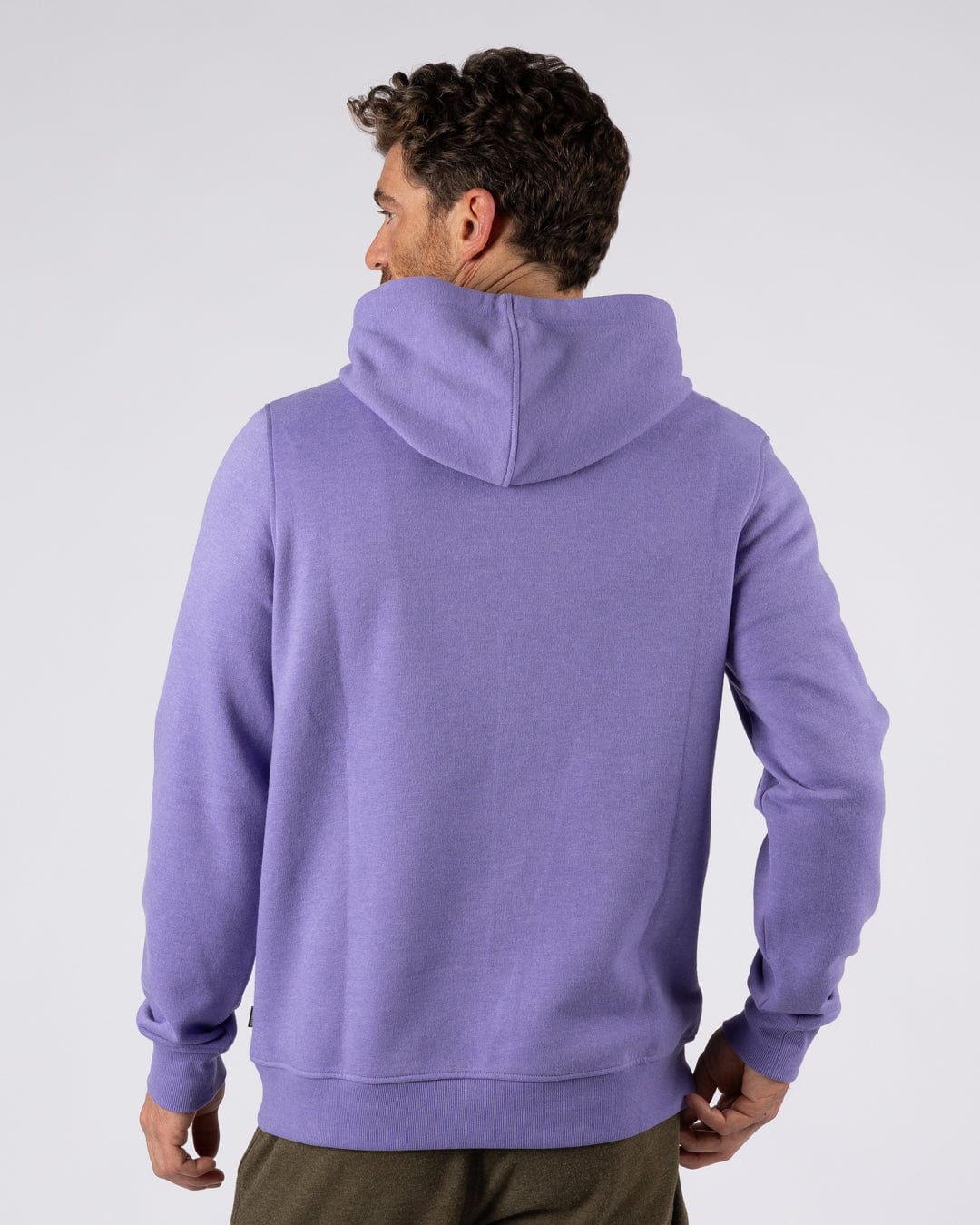 Saltrock Original - Mens Pop Hoodie - Purple - Image 5