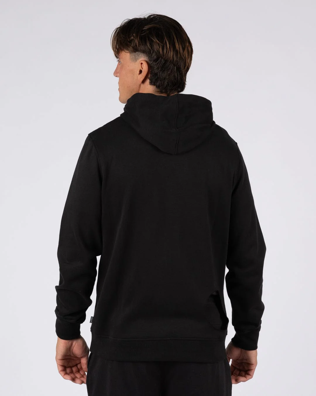 Saltrock Original - Mens Pop Hoodie - Black - Image 4