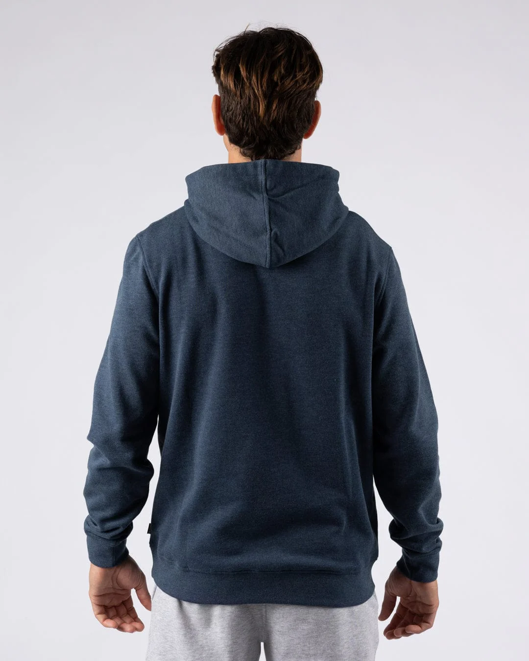 Saltrock Original - Mens Pop Hood - Blue Marl - Image 4