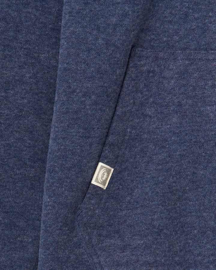 Saltrock Original - Mens Pop Hood - Blue Marl - Image 7